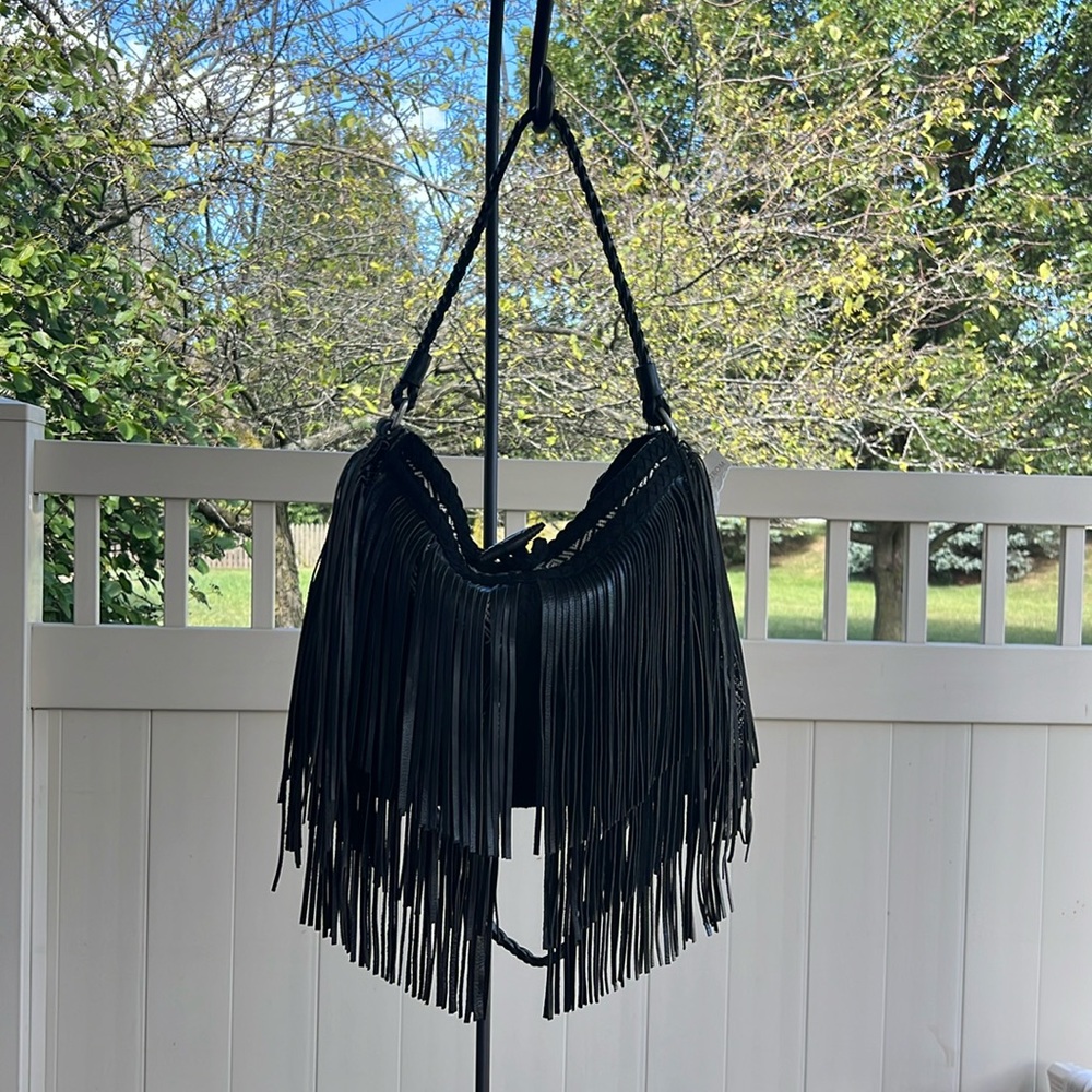 NWT Sam Edelman fringe shoulder bag